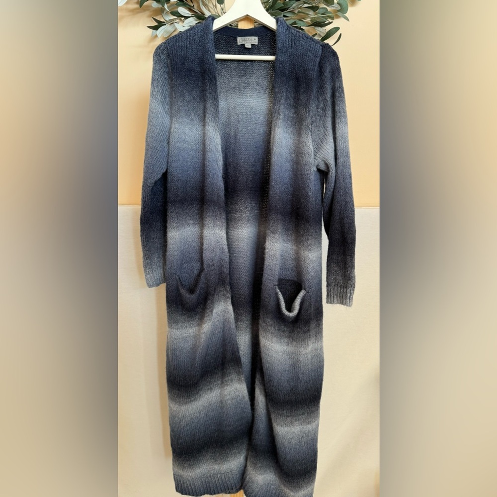 Joseph A Gray Ombre Long Cardigan